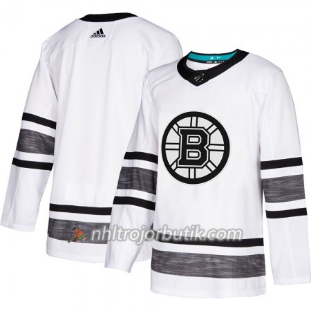 Män Ishockey Boston Bruins tröja Blank Vit 2019 All-Star Adidas Authentic